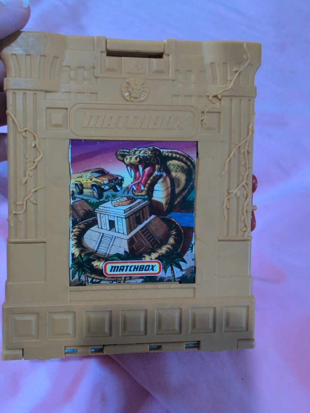 Matchbox 2007 "Cobra Fold & Go Popup" playset
